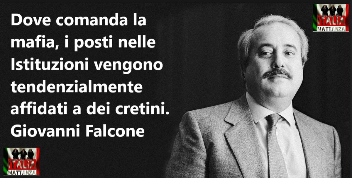 Mai parole furono più vere!