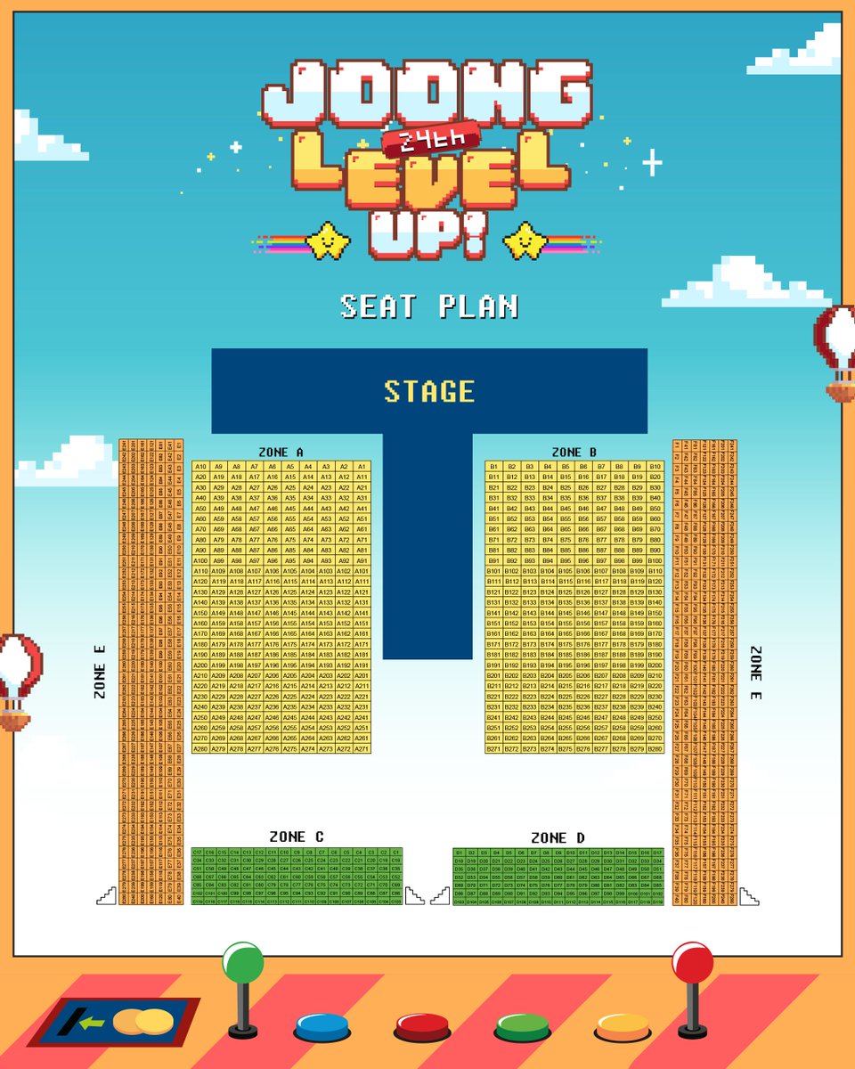 🎮 #Joong24thBDProject 

▂▃▅ 𝙹𝙾𝙾𝙽𝙶 𝟸𝟺𝚝𝚑 𝙻𝙴𝚅𝙴𝙻 𝚄𝙿! ▅▃▂

📢 รายชื่อผู้มีสิทธิ์เข้าร่วมงาน JOONG 24th LEVEL UP! (Final List) และผังที่นั่ง

ตรวจสอบรายชื่อและหมายเลขที่นั่งได้ที่ 
🖇 : docs.google.com/spreadsheets/d… 

<a href="/ChenRcj/">อันโดรเมด้า ชุน</a> #จุงอาเชน #JoongArchen