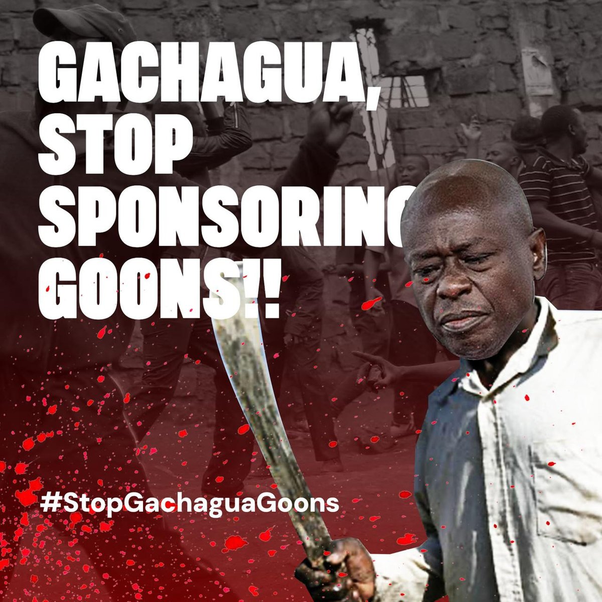 OjiamboRashid's tweet photo. Wamunyoro the mastermind behind hired goons disrupting events  just like the GenZ protests.  Say No his theatrics #RejectGachaguaGoons

Meru Kawira Mwangaza South Sudan East Africa Githurai Mathematics #ALOLaunch McLaren #AustralianGP Yuki Mid term Achievements #RepetanceGlory https://t.co/eKj0CddjZ5