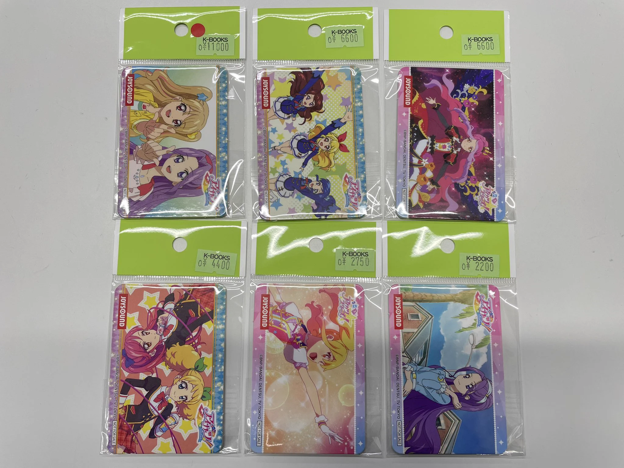 アイカツ JOYSOUND コースター セット K-BOOKS セレクト館プラス(旧ライブ館α) na platformě X: „【入荷情報
