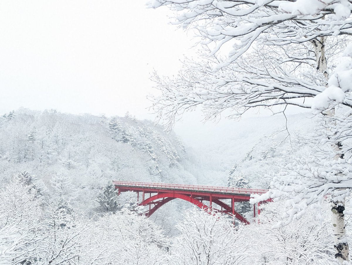 mir_two's tweet photo. 野辺山の帰り道に、つい寄り道。
東沢大橋、だそう。 https://t.co/T4UdLO17ug