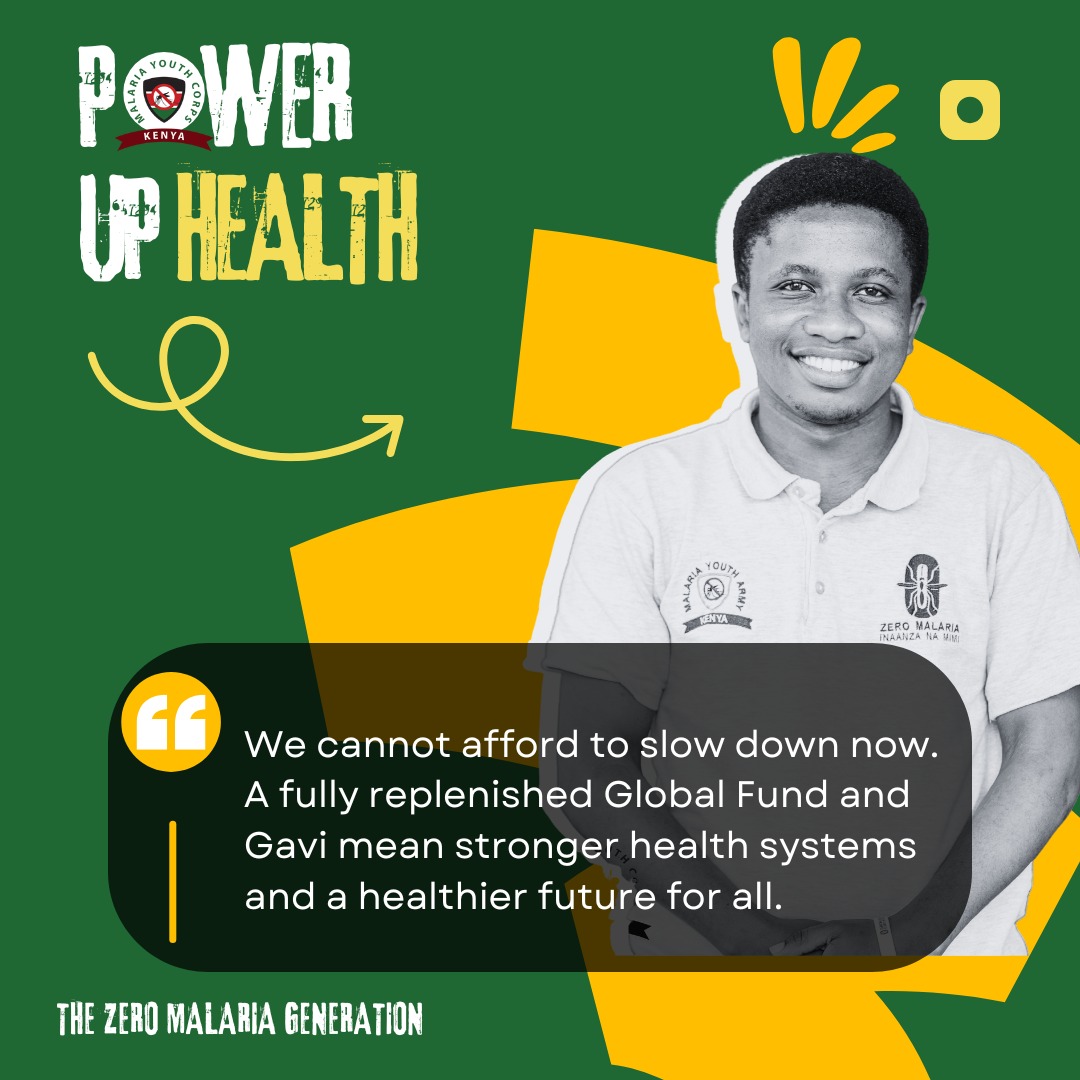 Kenya Malaria Youth Corps (@malariayouthke) on Twitter photo We cannot aford to slow down .A fully replenished Global Fund and Gavi mean stronger health systems and a healthier future for all.
#PowerUpHealth #ZeroMalariaYouthKE #CommonwealthDay
<a href="/GlobalFund/">The Global Fund</a> <a href="/gavi_csos/">Gavi CSO Constituency</a> <a href="/Amref_Kenya/">Amref Health Africa in Kenya</a> <a href="/endmalaria/">RBM Partnership</a> <a href="/ALMA_2030/">African Leaders Malaria Alliance (ALMA)</a> <a href="/malariacorps/">Malaria Youth Corps</a> We cannot aford to slow down .A fully replenished Global Fund and Gavi mean stronger health systems and a healthier future for all.
#PowerUpHealth #ZeroMalariaYouthKE #CommonwealthDay
<a href="/GlobalFund/">The Global Fund</a> <a href="/gavi_csos/">Gavi CSO Constituency</a> <a href="/Amref_Kenya/">Amref Health Africa in Kenya</a> <a href="/endmalaria/">RBM Partnership</a> <a href="/ALMA_2030/">African Leaders Malaria Alliance (ALMA)</a> <a href="/malariacorps/">Malaria Youth Corps</a>