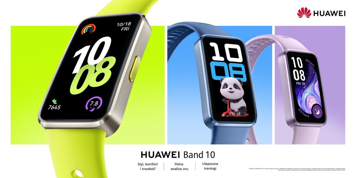 TECHNOSenior1's tweet image. HUAWEI #Band10 to opaska zaprojektowana dla tych, którzy cenią mobilność i brak ograniczeń. Pomimo dużego, 1,47" ekranu FullView AMOLED, ich lekka i kompaktowa konstrukcja sprawia, że są niemal niewyczuwalne na nadgarstku.
@PolskaHuawei 
#smartband #opaska
techno-senior.com/2025/03/15/hua…