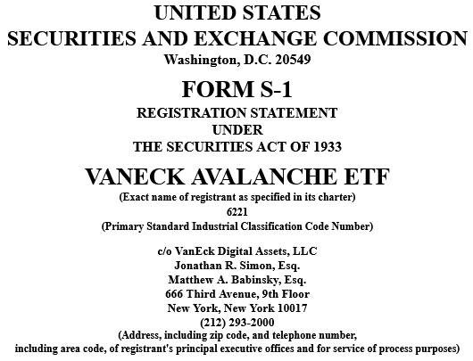 Capture the request for an avalanche de vanack