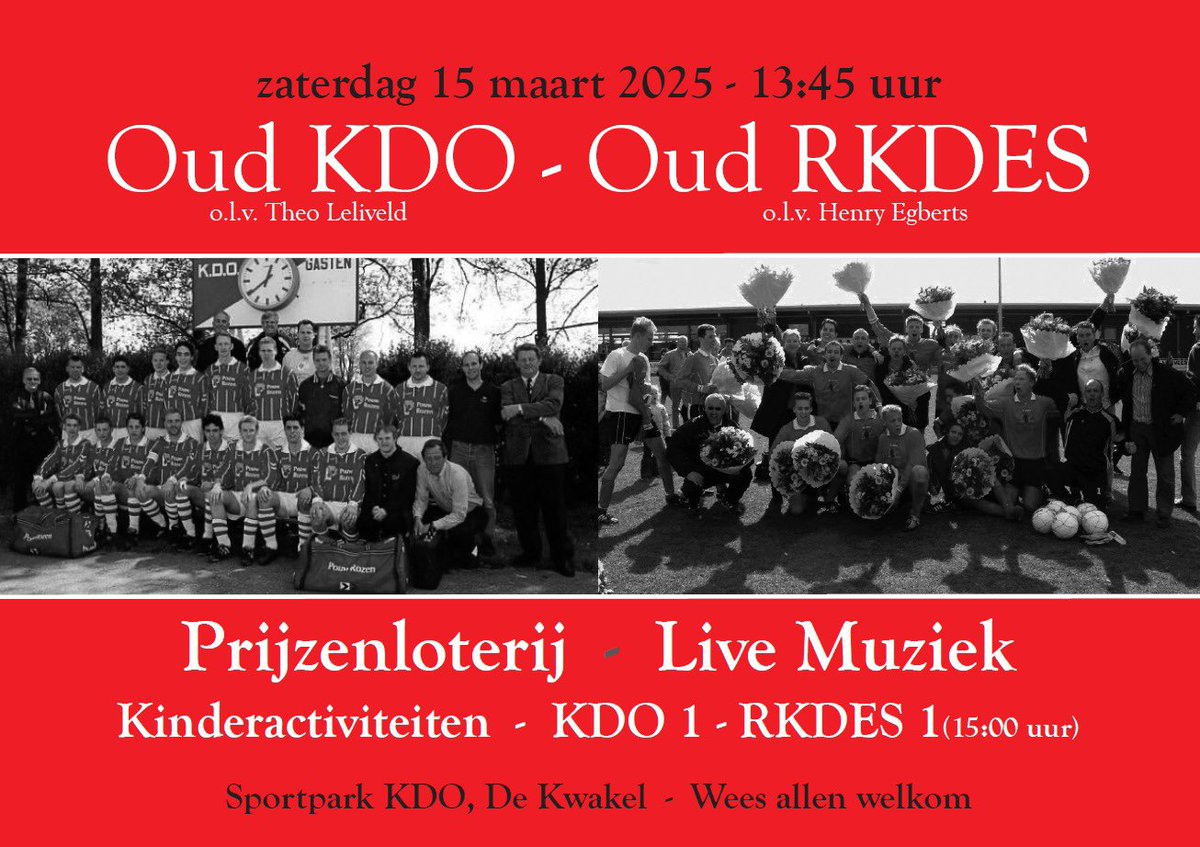 SV KDO De Kwakel tweet media