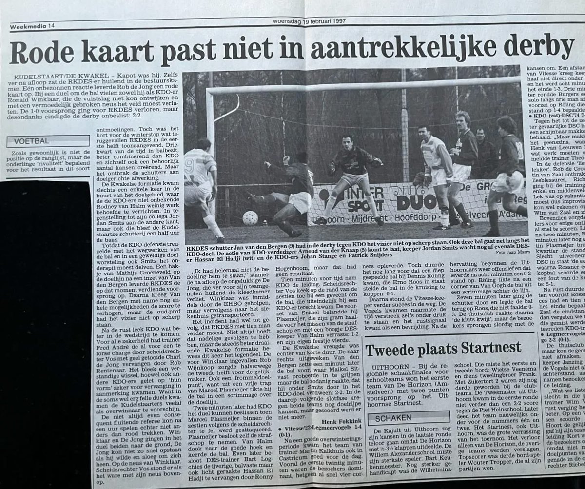 SV KDO De Kwakel tweet media