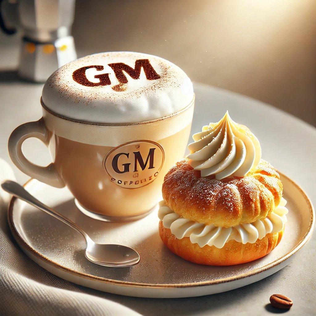 MouseLegendNFT's tweet photo. Good morning! ๐ Starting the day with a creamy cappuccino and a fluffy maritozzo filled with fresh whipped cream. The perfect way to kick off the day! โโจ Whoโs joining? ๐โ
#GoodMorning #ItalianBreakfast #Maritozzo #CappuccinoTime #GaiasEmbrace #Web3 #NFTCommunity https://t.co/fyS6Nqo2UN