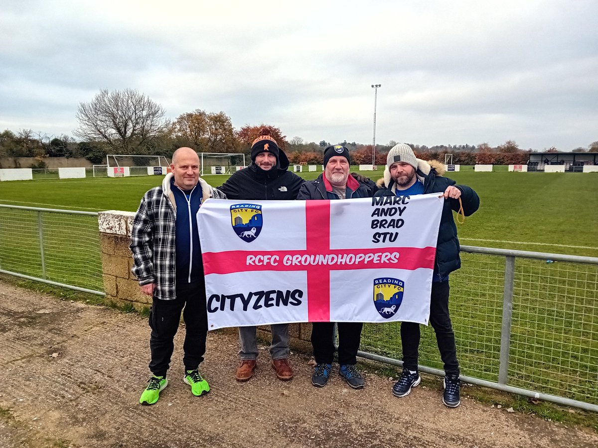 Rcfcgroundhop's tweet photo. Good luck #Readingcity this afternoon, unfortunately the #Rcfcgroundhoppers won't be there as we're on a groundhop to Didcot Town vs Mousehole Afc...bring hone the win #citeh https://t.co/dZSQ4mTq0P