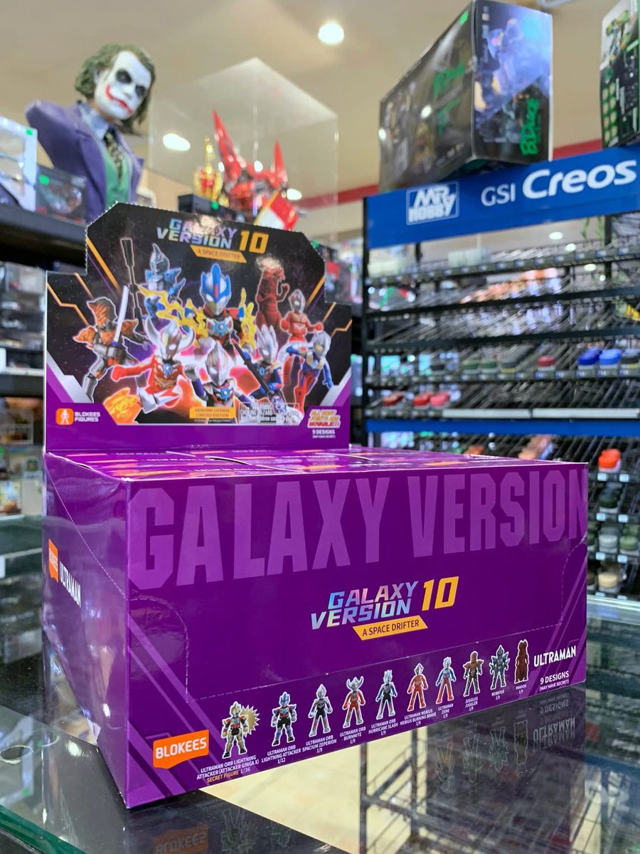 BIOSSHOP's tweet image. Blokees Buluke Ultraman Galaxy version GV 10 Blind Box Per Pcs Random  @blokeesofficial 

tokopedia.com/biosshop-2/blo…

#biosshop #blokees #jualblokees #blokeesultraman