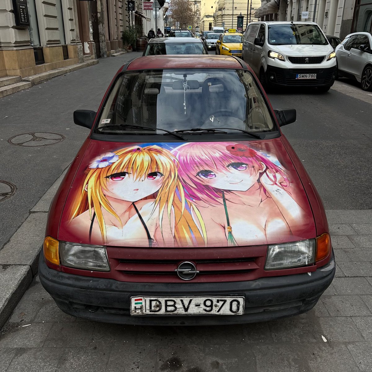 DeadCarWalking's tweet photo. On Hungary’s most significant national holiday I’m posting a Hungarian-made car. Since the F Astra is still a common sight on Hungarian roads, I chose a unique one.
Opel Astra (F, 1992)
#Opel #OpelAstra #OpelAstraF
@GeorgeCochrane1 https://t.co/k795IgPJfy