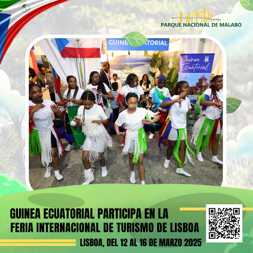 ParqueMalabo's tweet photo. La Delegación de Guinea Ecuatorial que participa en la Feria Internacional de Turismo de Lisboa está dando a conocer a los visitantes, el vasto potencial turístico del país en donde, el Parque Nacional de Malabo es una de las referencias del atractivo turístico de Malabo. https://t.co/lLLPsdFYz3