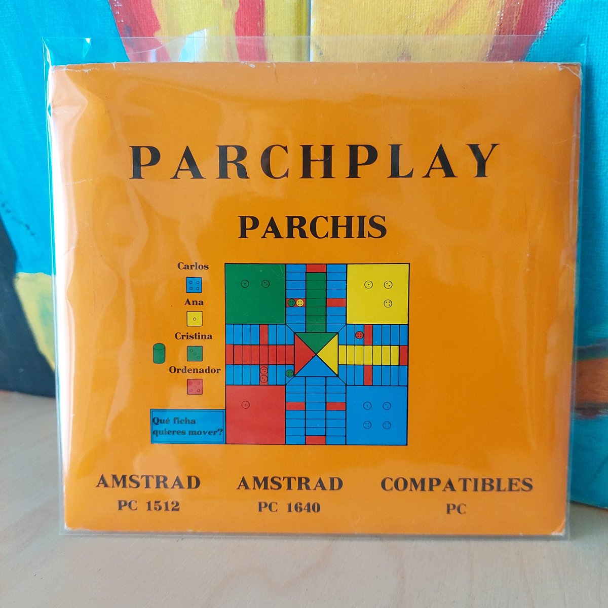 Alasa94's tweet image. Este #Parchplay es un misterio para mí. Fue publicado en 1987 por Data-Hard SA y un poco más tarde parece que fue reeditado por #Microbyte. Quizá uno de los primeros juegos españoles para PC. ¿Alguien tiene alguna pista sobre este Parchplay?