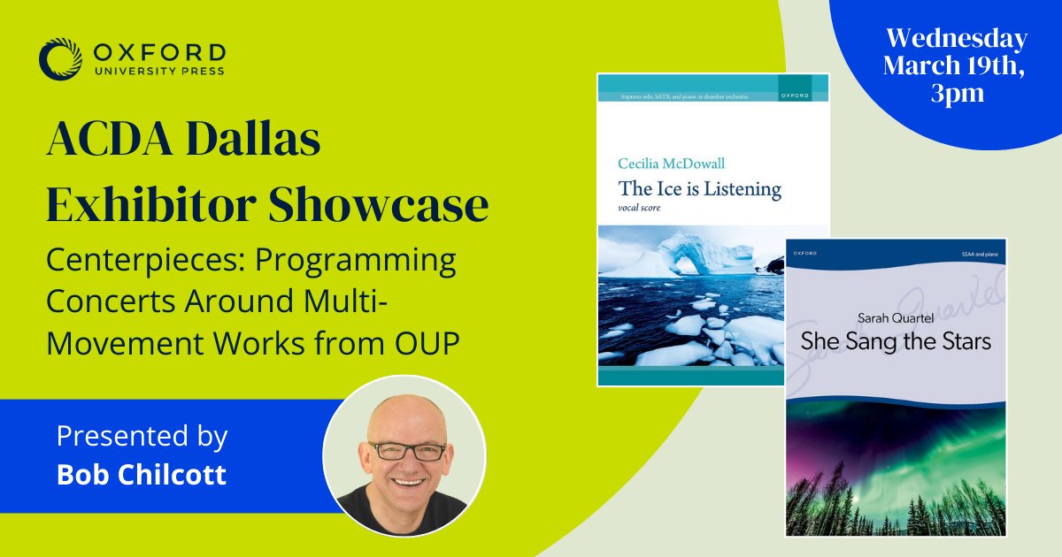 Bob Chilcott (@bobchilcott) on Twitter photo If you’re at <a href="/ACDANational/">ACDA</a> this coming week in Dallas, do come along to this. We look forward to seeing you. <a href="/OUPMusic/">Oxford Music</a> <a href="/johnmrutter/">John Rutter</a> <a href="/annedudleymusic/">Anne Dudley</a> If you’re at <a href="/ACDANational/">ACDA</a> this coming week in Dallas, do come along to this. We look forward to seeing you. <a href="/OUPMusic/">Oxford Music</a> <a href="/johnmrutter/">John Rutter</a> <a href="/annedudleymusic/">Anne Dudley</a>