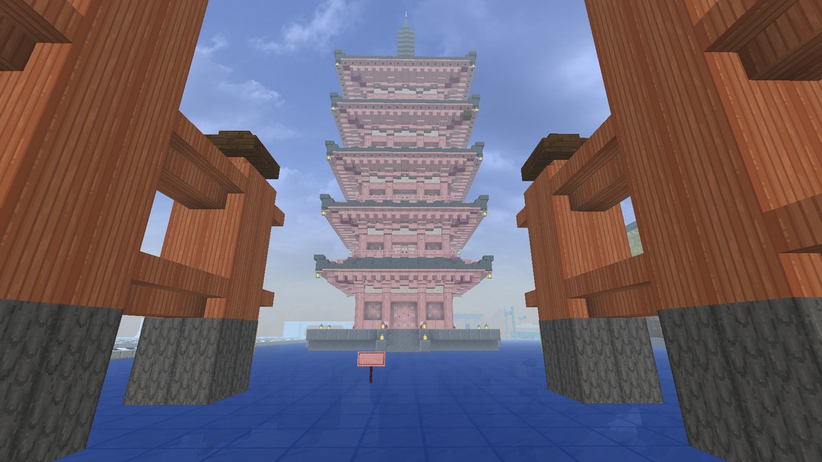dokugumoogingi1's tweet photo. 初めて作った和風建築です❀( ⸝⸝•ᴗ•⸝⸝ )❀ https://t.co/siYyMUWGVo