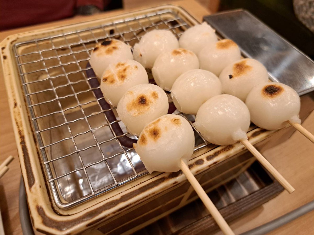 corn3corn3's tweet photo. おかげ庵に行って来ました！
お団子を自分で焼けるの楽しいです♪ https://t.co/YSGIzHrE8A