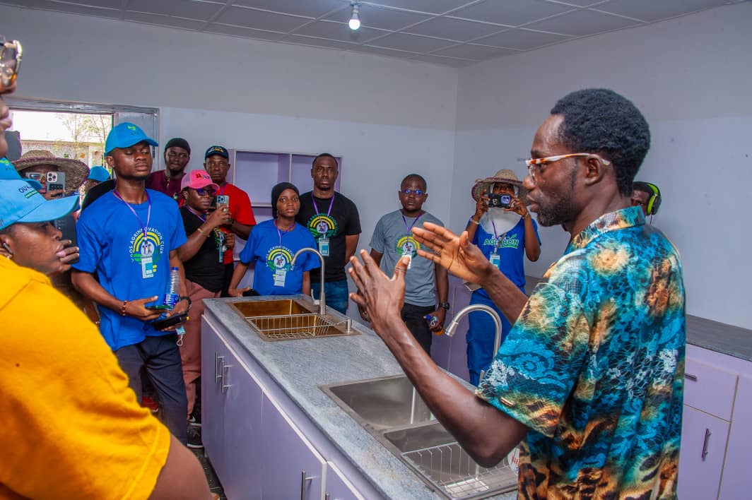 ...the <a href="/lagos_agriclub/">Lagos Agrinnovation Club</a> at the <a href="/sFarmLab/">Soilless Farm Lab</a> at Ewekoro, Ogun state. There has never been a better time for the youth to take the lead in changing the Nigerian food systems than now; with over a 1000 agripreneur trainees every quarter at Soilless Farm labs, and lagos agrinnovation