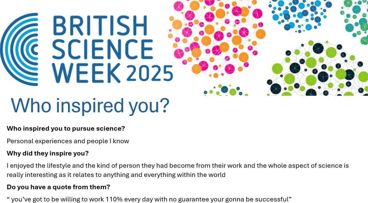 Biomedical Sciences (@bmsleedsbeckett) on Twitter photo You can find your inspiration to reach your goals anywhere – friends, family, film and even yourself…
<a href="/ScienceWeekUK/">British Science Week</a> <a href="/WeHCScientists/">NHS Healthcare Science</a> <a href="/LBUHealth/">The School of Health, Leeds Beckett University</a> #BSW25 #HCSWeek25 #AtTheHeartOfHealthcare You can find your inspiration to reach your goals anywhere – friends, family, film and even yourself…
<a href="/ScienceWeekUK/">British Science Week</a> <a href="/WeHCScientists/">NHS Healthcare Science</a> <a href="/LBUHealth/">The School of Health, Leeds Beckett University</a> #BSW25 #HCSWeek25 #AtTheHeartOfHealthcare