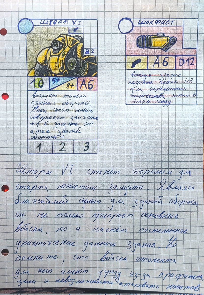 DragonadeC's tweet photo. #Drawing
#painting
#paint
#boardgames
#customboardgame
#OU
There are 3 more cards for the "Commonwealth" faction:
[] Marine
[] Wasp
[] Storm
1. The Marine can shoot while moving
2. Wasp has priority and X2 damage to resource buildings
3. Storm attacks defense buildings https://t.co/EEQ4KcfH8B