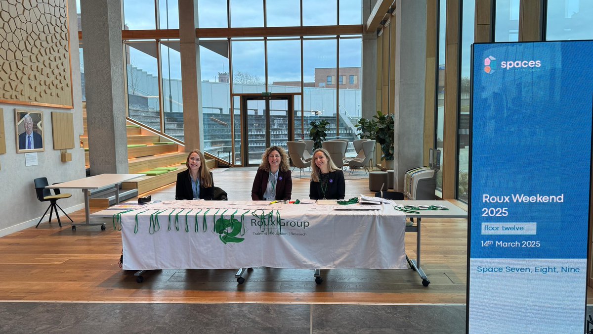 Bright and early start for Day 2 of #Roux2025 Weekend in sunny #Liverpool 😎! Follow this thread for updates from all of today’s sessions

#UpperGITraining