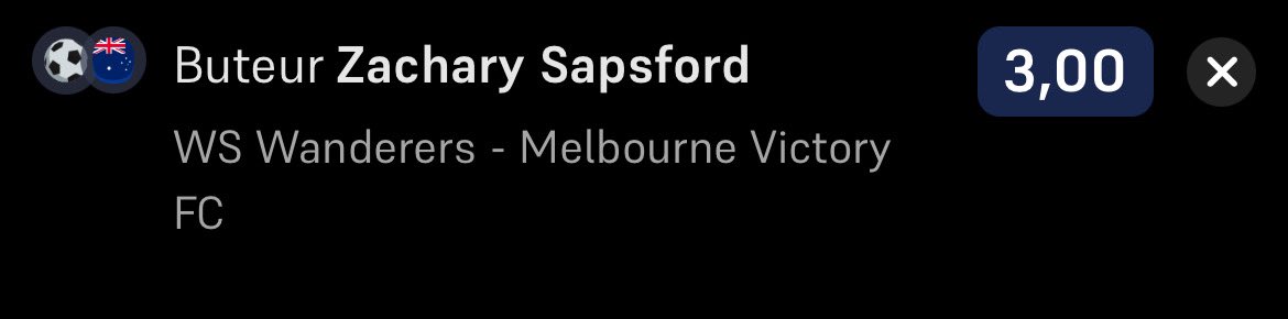 Bon gain la #TeamParieur