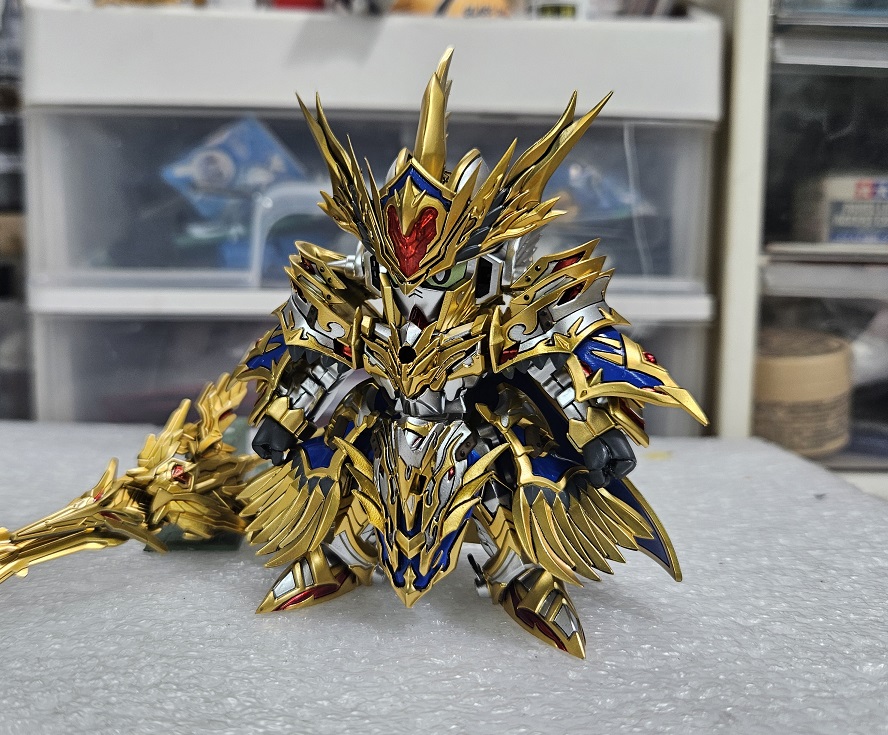 m1ak98k's tweet photo. アーサーガンダムMk-III 完成しました！ https://t.co/YzmUJU9Gw3