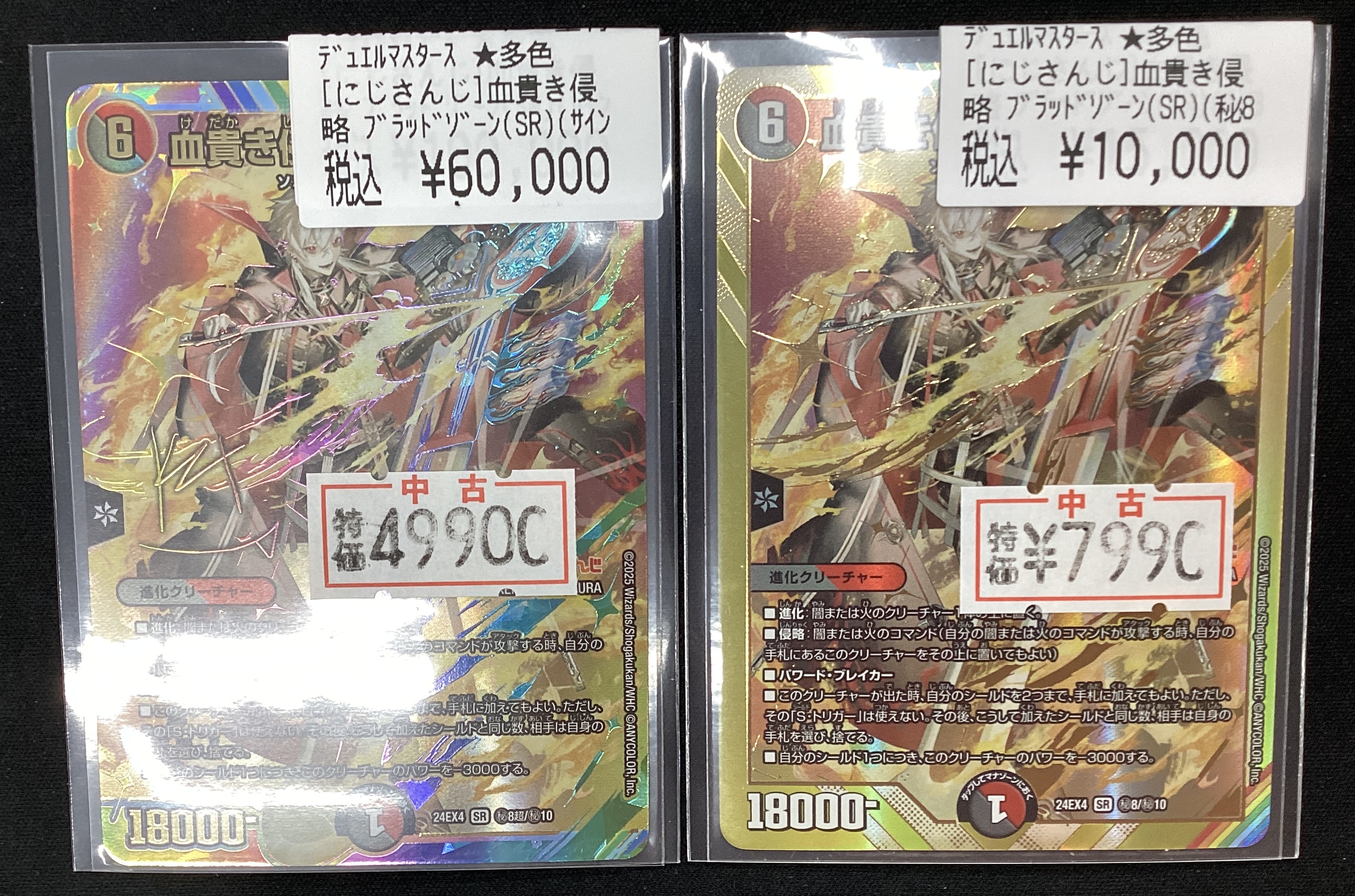 血貴き侵略 ブラッドゾーン[マル秘]【デュエルマスターズトレカ