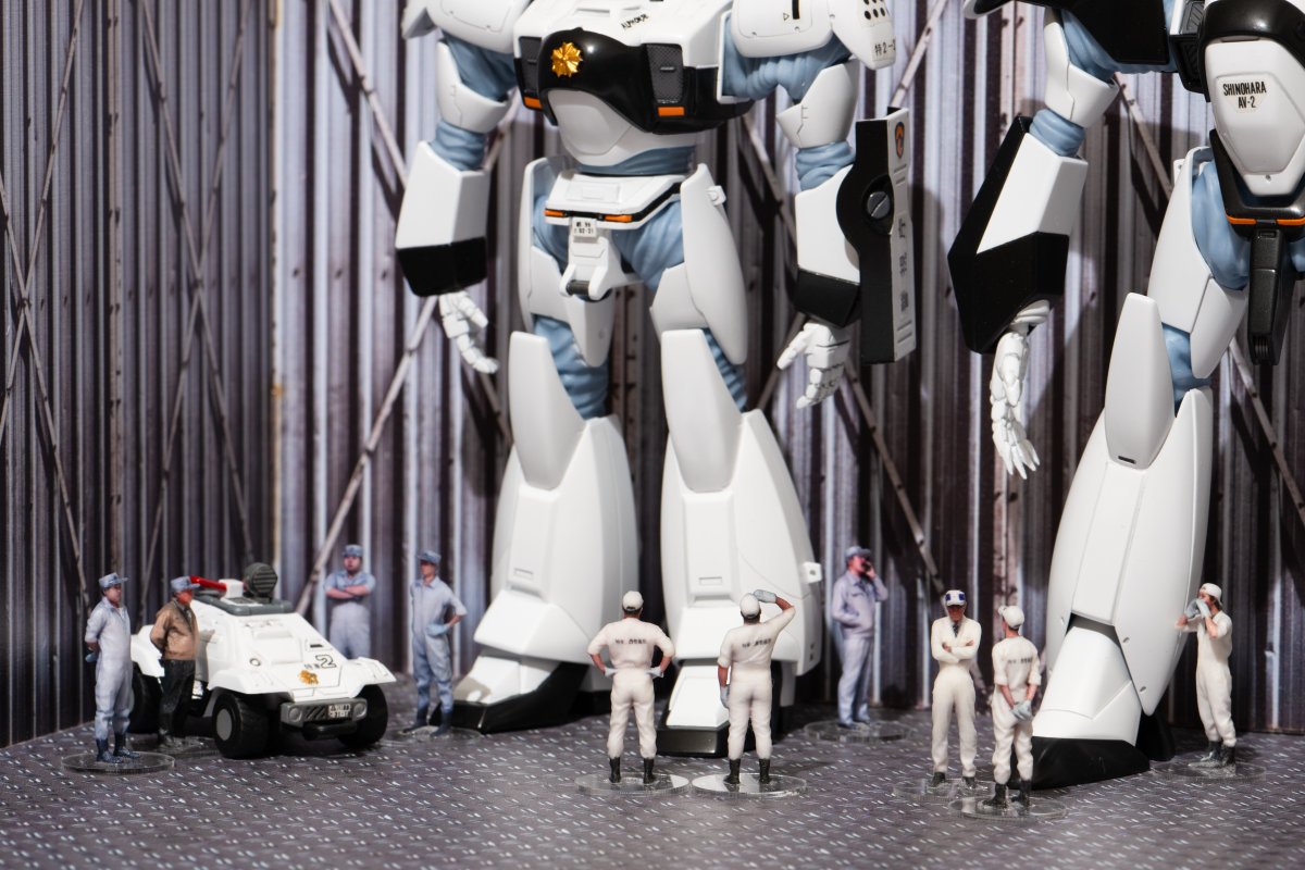 CM'S 機動警察パトレイバー 特車二課第2小隊 7体セット フィギュア 未開封 機動警察パトレイバー公式 on X: 