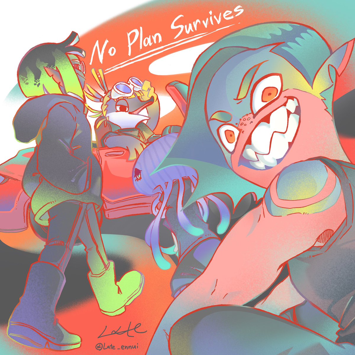 Late_ennui's tweet photo. #SOUNDOFTHESPLATLANDS
No Plan Survives / O.C.K・Riot Act
素敵な企画をありがとうございました!🐟✍️✨ https://t.co/fZegKXvmHq