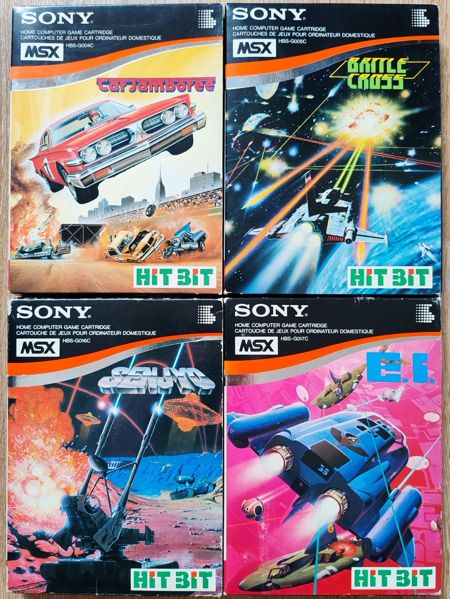JulianDemiautte's tweet image. C&apos;est tellement beau ces jaquettes! 🥹
#HitBit #MSX