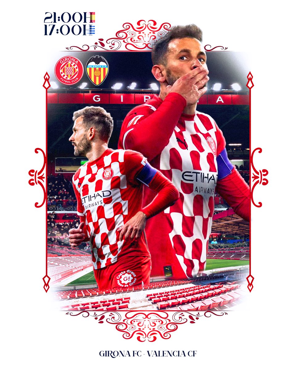 Partido muy importante !!!
 🏟️ Montilivi con nuestra gente será clave
#somhigirona #orgullgironí #laliga