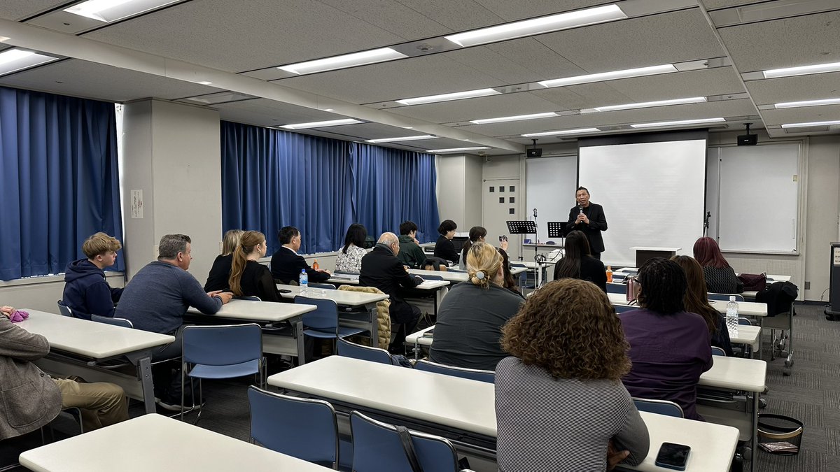 Arrived in Japan yesterday &amp; spoke at Revival International Church today. This April, they will become Japan AG’s youngest church plant, made up of college students. Praying that everyone who walks through this ministry will be empowered to build a strong Christian witness.
