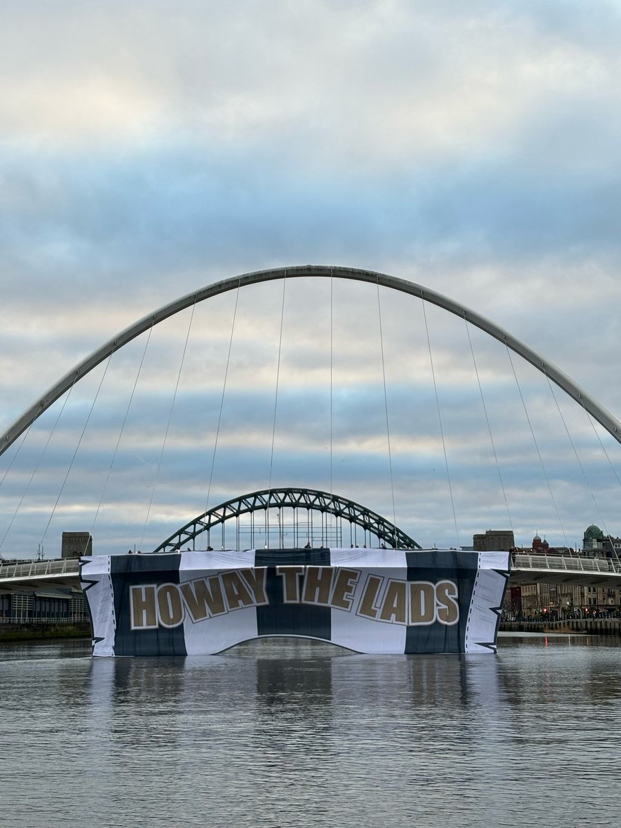 On our way 
Let's do it <a href="/NUFC/">Newcastle United</a> 🖤🤍