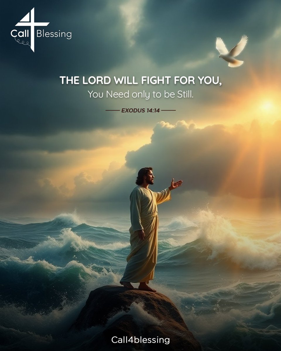 call4blessing's tweet photo. The Lord will fight for you, you need only to be still.✝️😇

#gratitude #shine #heart #loveLikeJesus #godsplan #growthinchrist #Healing #TrustInGod #prayer #Faith #Love  #ChristianFaith #JesusSave  #jesus #gratitude #divine  #blessed #worship #amen https://t.co/Rup8qD2sAl