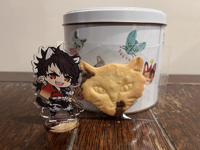 陸奥はほんのりカカオの発酵バター孫六はカカオ長義はチョコチップ国広はほんのりカカオのチョコチップ 