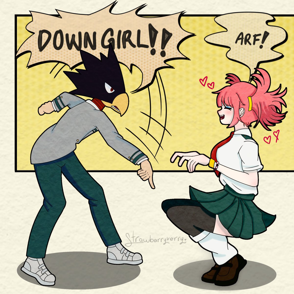 _strawberryvery's tweet photo. Down Girl 🗣❗️
#tokoyamifumikage #ocxcannon #mhaoc https://t.co/GBaI2DkHg8