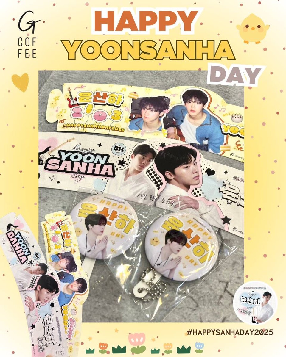 ‼️อีกสองวันจะเริ่มแล้วจ้า‼️
มาซื้อเครื่องดื่ม size 22 oz.หน้าร้านหรือทาง Delivery ที่
📍: G-coffee MRT ทั้ง 8 สาขา
🗓 : 18 - 24 March 2025
 แล้วรับคัพสลีฟ Sanha🐣+giveaway*
(giveaway มีจำนวนจำกัด‼️)
<a href="/gcoffeebkk/">G Coffee</a>
#윤산하 #yoonsanha #HAPPYSANHADAY #HAPPYSANHADAY2025 #아스트로 #ASTRO