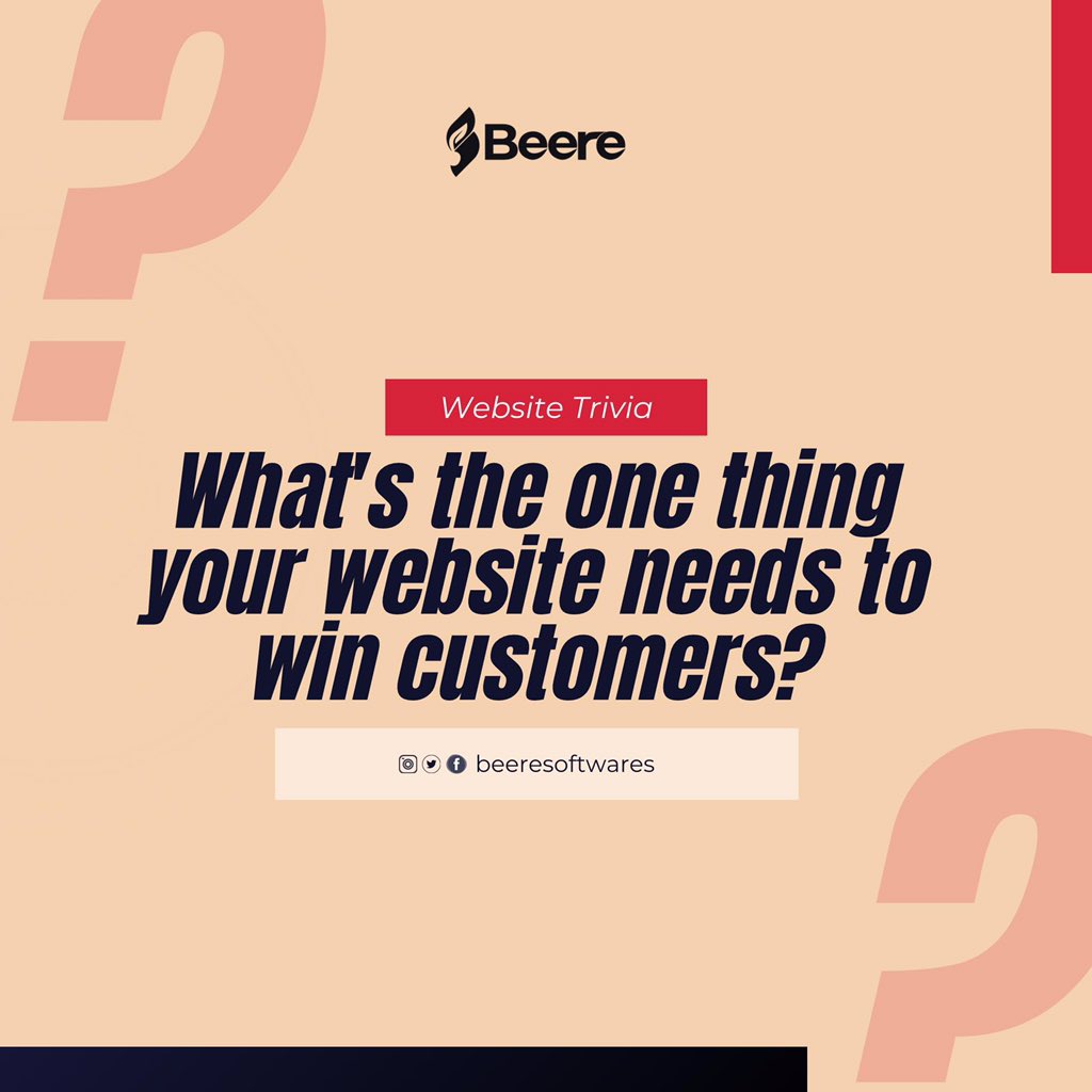 Beeresoftwares's tweet photo. Hint: It starts with 'D' and ends with 'esign'! 😉 Share your guesses below.
#WebsiteTrivia #EngageWithUs #beeresoftwares #beere #beereagency #togetherwecreate https://t.co/ptzLjf5osX