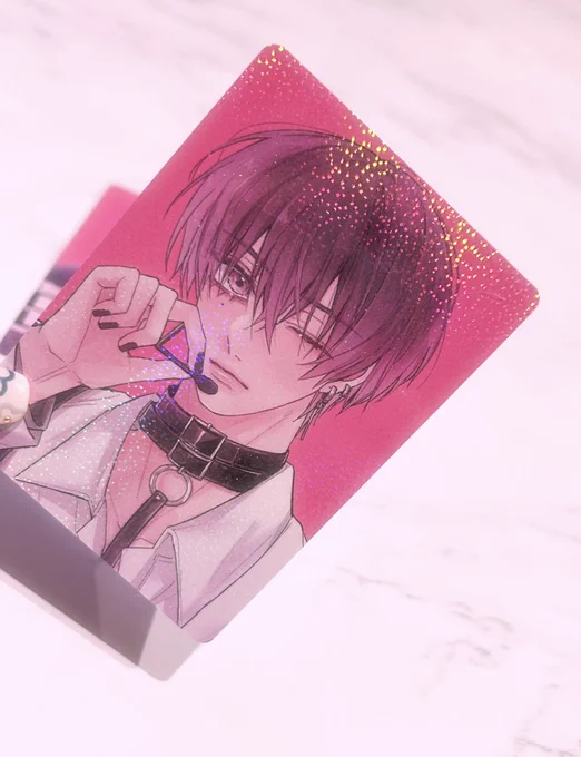 #J庭57 グッズ紹介可愛く仕上がりました…!ルイの公式トレカは、拓が無限回収してるグッズと一緒です 