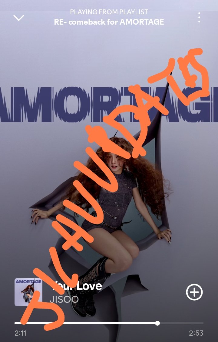 JICHUUPDATES's tweet photo. Are you guys streaming #AMORTAGEbyJISOO ??

Reply with the ss of your streaming proof below and with the tags!!

#AMORTAGEreComeback 
#AmortageRedebut https://t.co/cdudsSUyT2