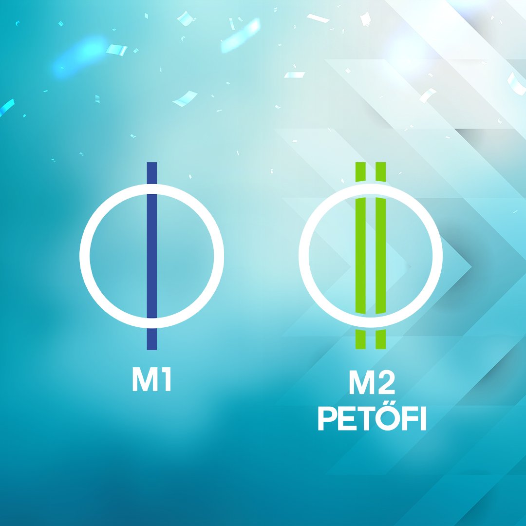 dunamedia's tweet photo. 🎉10th anniversary🎉
📺The Hungarian public service media launched the M1 News channel and the M2 Petőfi TV music channel in 2015.
#Duna #m2tv #m1 https://t.co/3uyGQ2PuAe