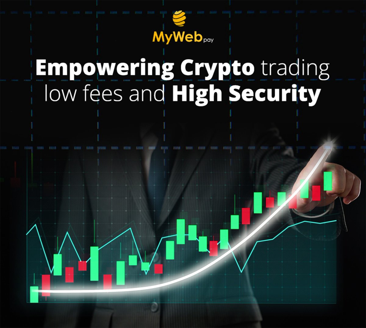myweb_pay's tweet photo. Experience seamless crypto trading with low fees and top-tier security. 

#cryptotrading #lowfees #HighSecurity #TradeWithConfidence #CryptoExchange #mywebpay #crypto https://t.co/m61qxmVbWK