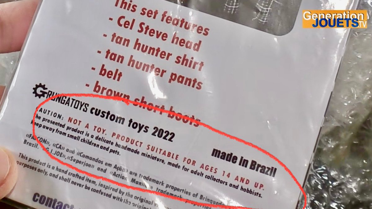 Gen_JOUETS's tweet image. YouTube classe des vidéos qui présentent des objets collectors destinés à un public de plus de 14 ans comme « conçues pour les enfants de moins de 13 ans pour protéger sa communauté » et rejette nos appels @youtubecreator @youtube @TeamYouTube 
#protectiondelenfant #ia #ai
