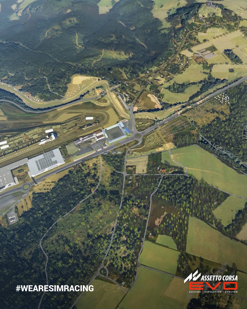 AC_assettocorsa's tweet photo. A decade ago, the Dream Pack DLC brought the legendary Nürburgring-Nordschleife to Assetto Corsa.
It wasn’t just another track—it defined the sim racing community.

10 years later, we're pushing the limits once again.
In Assetto Corsa EVO, we're bringing the world around the Nürburgring to life like never before 🔥

Stay tuned!

#AssettoCorsa #ACEVO #wearesimracing