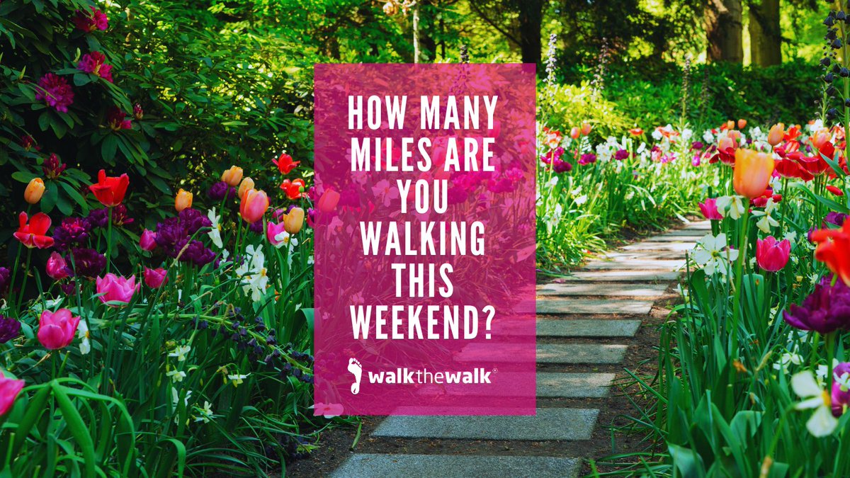The weekend is HERE &amp; it's the perfect time to get out &amp; get those steps in! Tell us in the comments 👇:

✅ How many miles are you aiming for?
✅ Where will you be walking?
✅ Who's joining you on your walking adventure?

Let's inspire each other to keep moving &amp; stay active! 💪