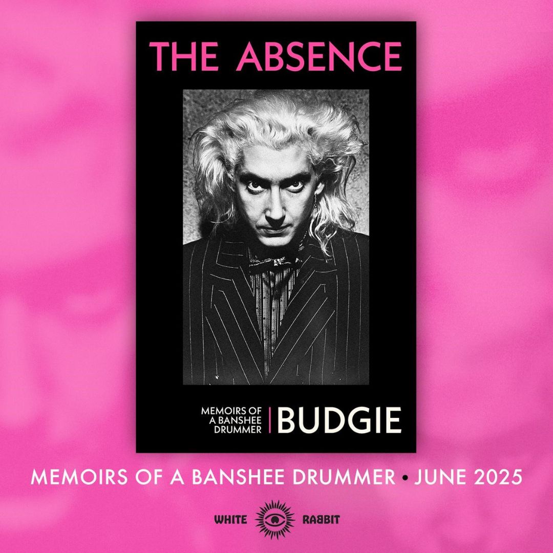 Legendary drummer Budgie has a new book, 'The Absence: Memoirs of a Banshee Drummer', coming this June! He’s played with icons, including John Grant, who will be here this October. One not to miss, and one to add to your reading list!

#johngrant #siouxsieandthebanshees