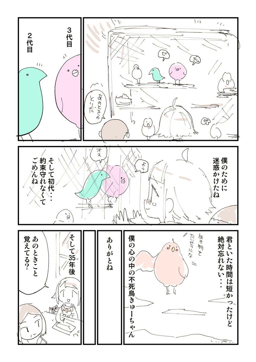 閲覧注意】ともだちに不死鳥を逃がされた話 6/6 