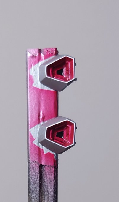 塗装失敗したパーツを部品注文してやっと塗り直せたぜ
あとは光沢クリアだけ 