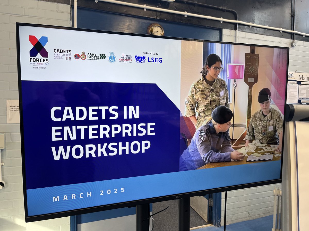 Clinton Riley OBE (@clint__riley) on Twitter photo Pleased to be at Woolwich this morning for the first Cadets in Enterprise Course 2025 delivered by <a href="/renkapur/">Ren Kapur MBE</a> . Great to see Cadets from <a href="/GLSEACF/">Greater London SE Sector ACF</a> <a href="/EssexWingATC/">Essex Wing ATC</a> and #LondonwingRAFAC all taking part | <a href="/EastAngliaRFCA/">East Anglia RFCA</a> <a href="/GLRFCA/">Greater London RFCA</a> <a href="/LSEGplc/">LSEG (London Stock Exchange Group)</a> Pleased to be at Woolwich this morning for the first Cadets in Enterprise Course 2025 delivered by <a href="/renkapur/">Ren Kapur MBE</a> . Great to see Cadets from <a href="/GLSEACF/">Greater London SE Sector ACF</a> <a href="/EssexWingATC/">Essex Wing ATC</a> and #LondonwingRAFAC all taking part | <a href="/EastAngliaRFCA/">East Anglia RFCA</a> <a href="/GLRFCA/">Greater London RFCA</a> <a href="/LSEGplc/">LSEG (London Stock Exchange Group)</a>