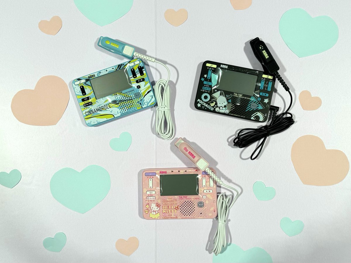 伊藤楽器100thアニバーサリー限定、ハローキティ楽器演奏シリーズ