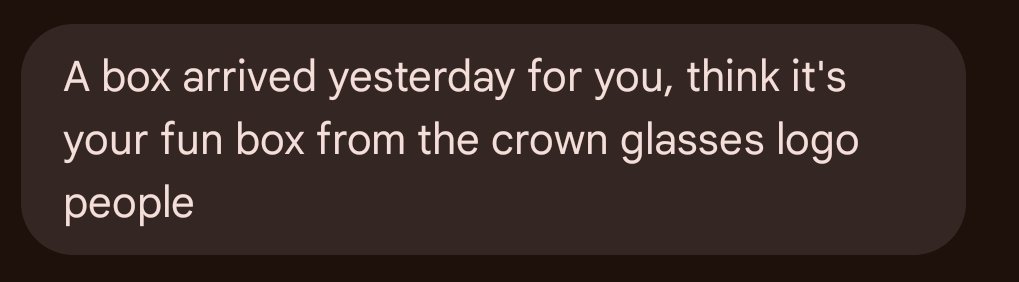 sammyelliott_'s tweet photo. I love my boyfriend's way of telling my my @frameratemerch package has arrived https://t.co/JEbOZOTMuF